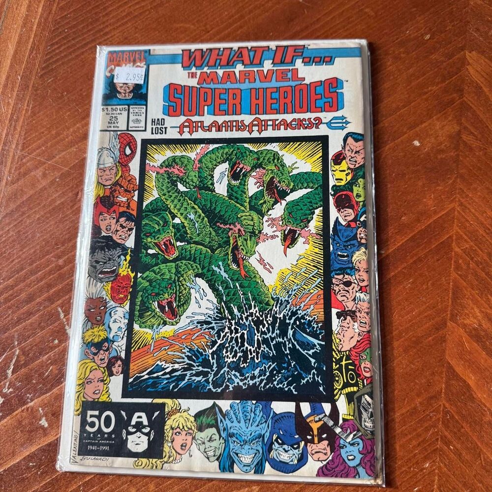What If Marvel Super Heroes Lost Atlantis Attacks Roy Thomas Edition First